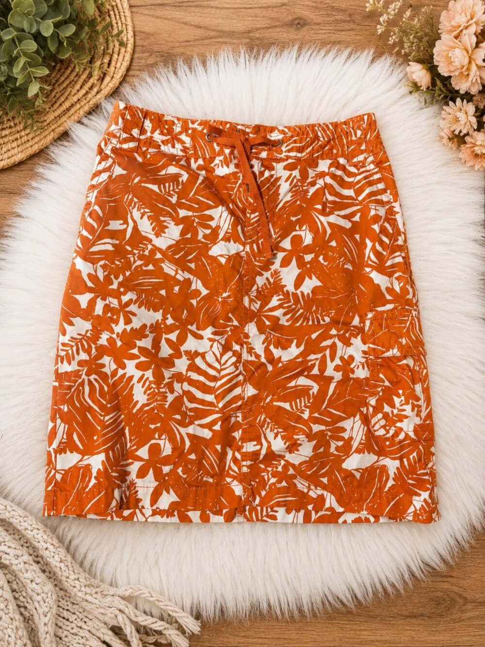 🧡 Liz Claiborne Tropical Print Skirt 🌺